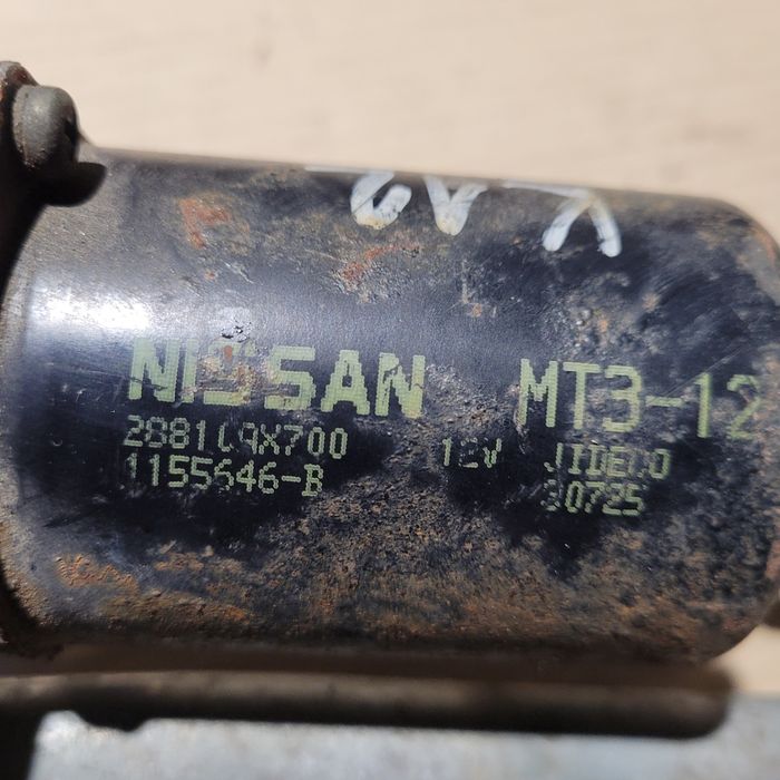 Mechanizm wycieraczek z silniczkiem przód Nissan Micra III K12 2006r