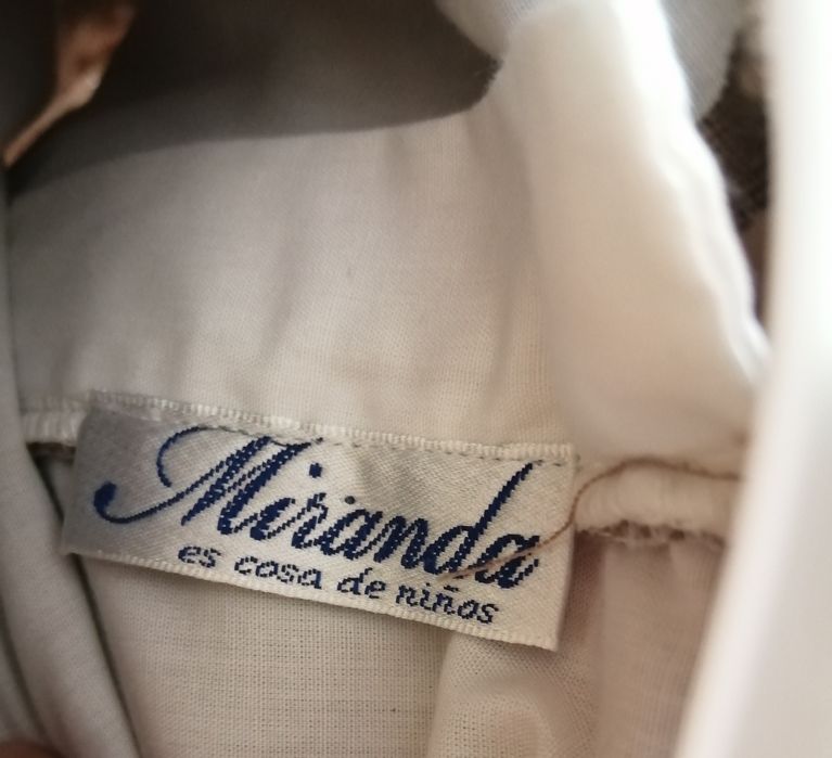 Vestido e touca 2 anos lindíssimo