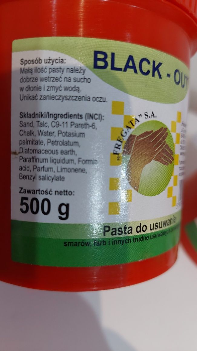 Pasta do mycia rąk