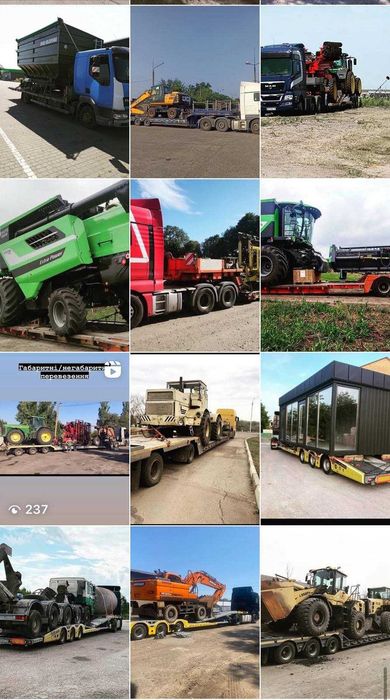 Трал Львів Послуги Трала Негабарит Низькорамний+Евакуатор Україна