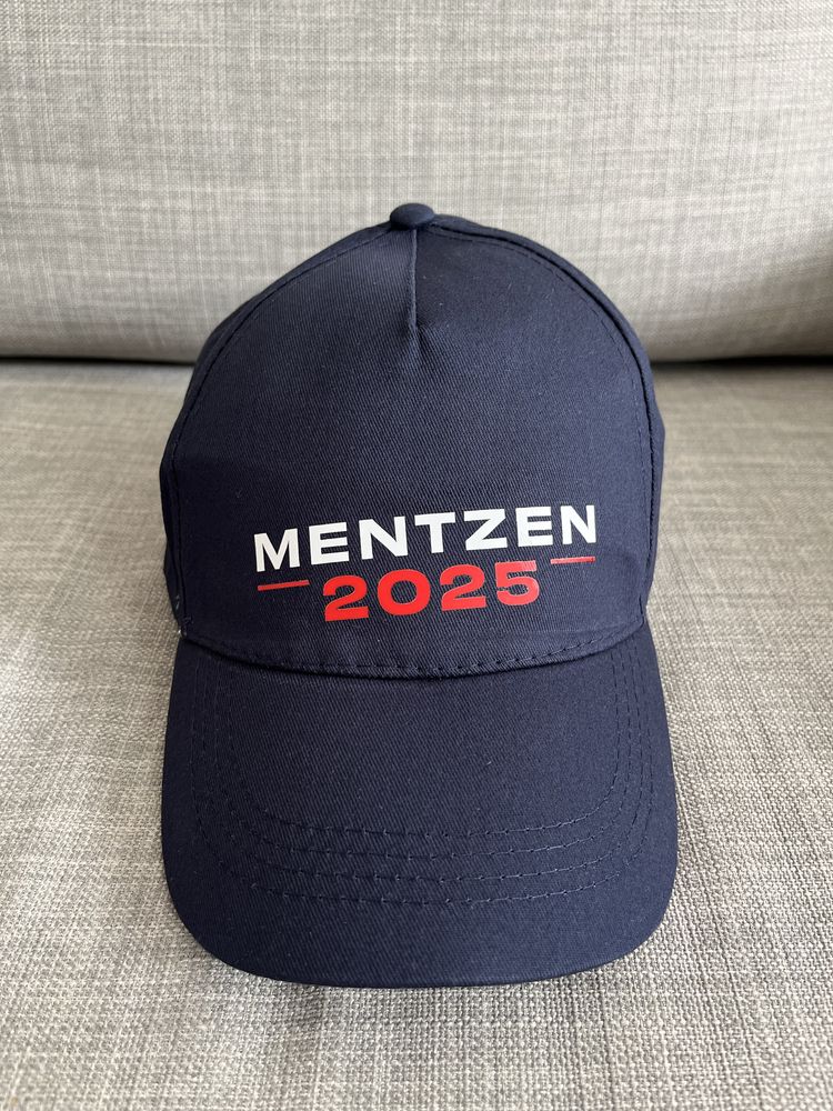 Czapka z daszkiem Mentzen2025, granatowa