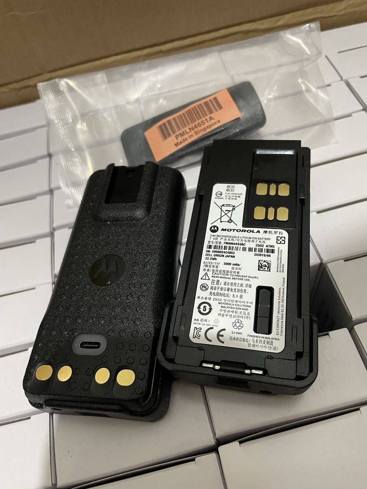 Аккумулятор акб для рации Motorola DP4400/4800 R7/R7a Type-C Малайзия!