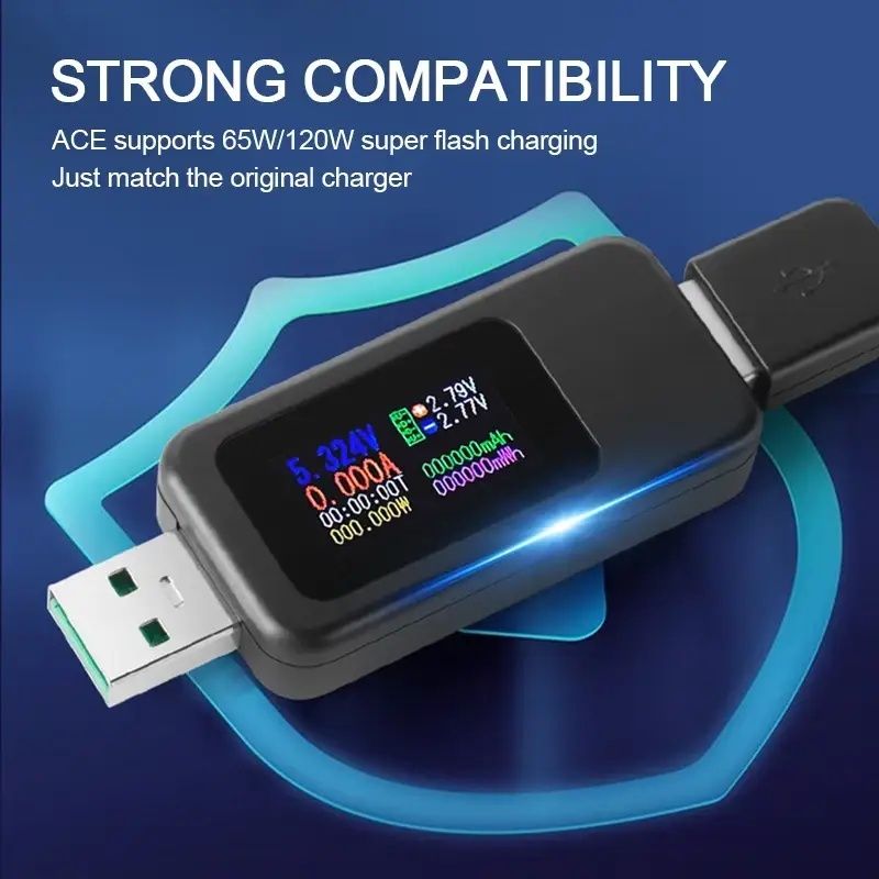 USB тестер Keweisi KWS-MX18 10in1