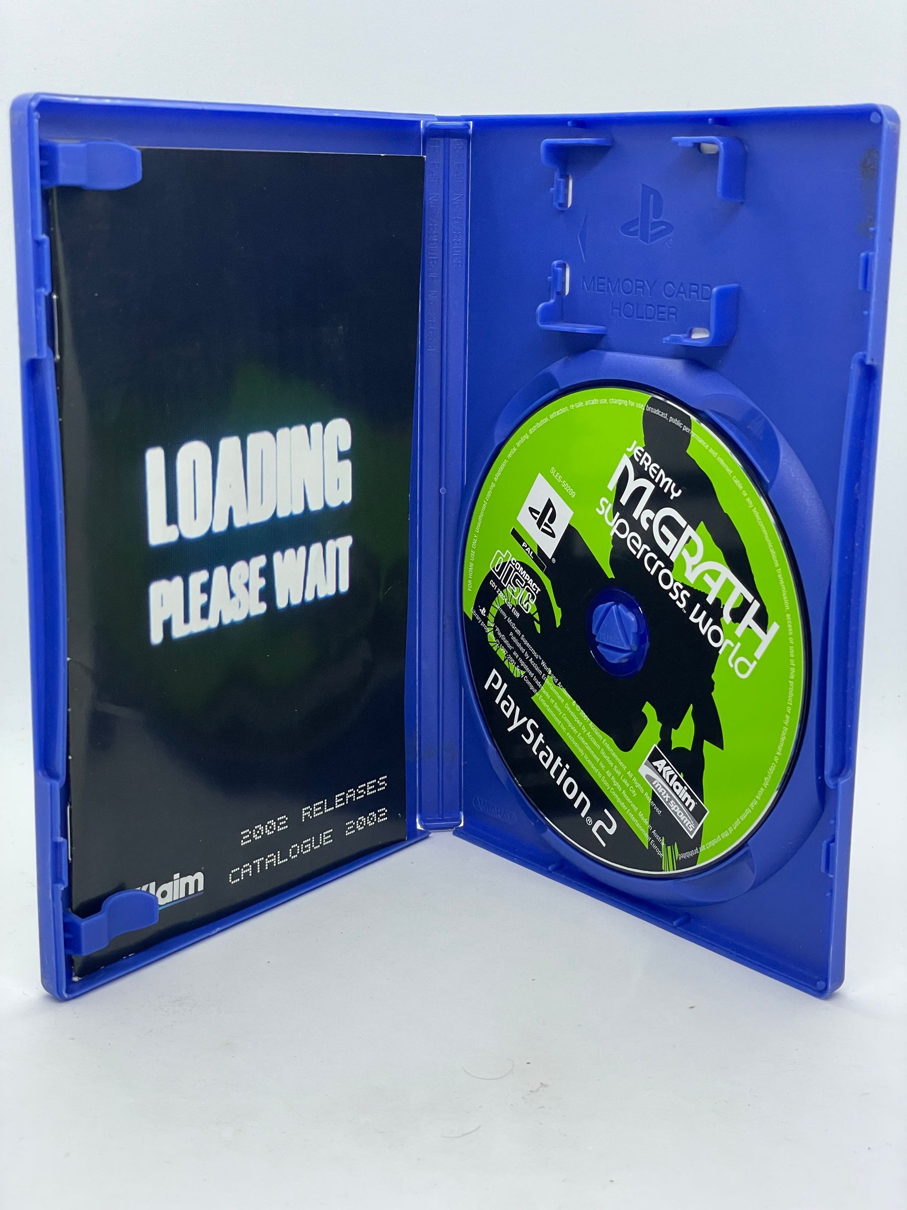 Jeremy McGrath Supercross World PS2 Po Angielsku