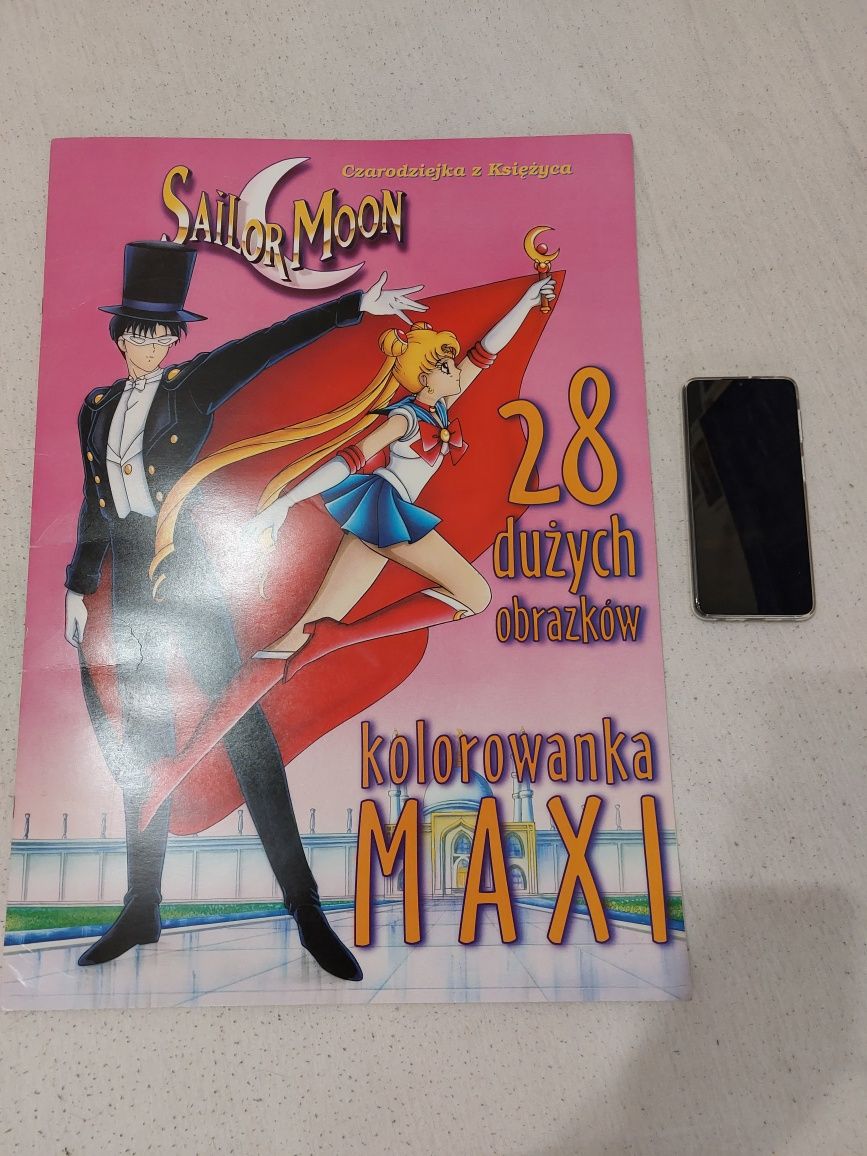 Kolorowanka Maxi. Czarodziejka z Księżyca, Sailor Moon.