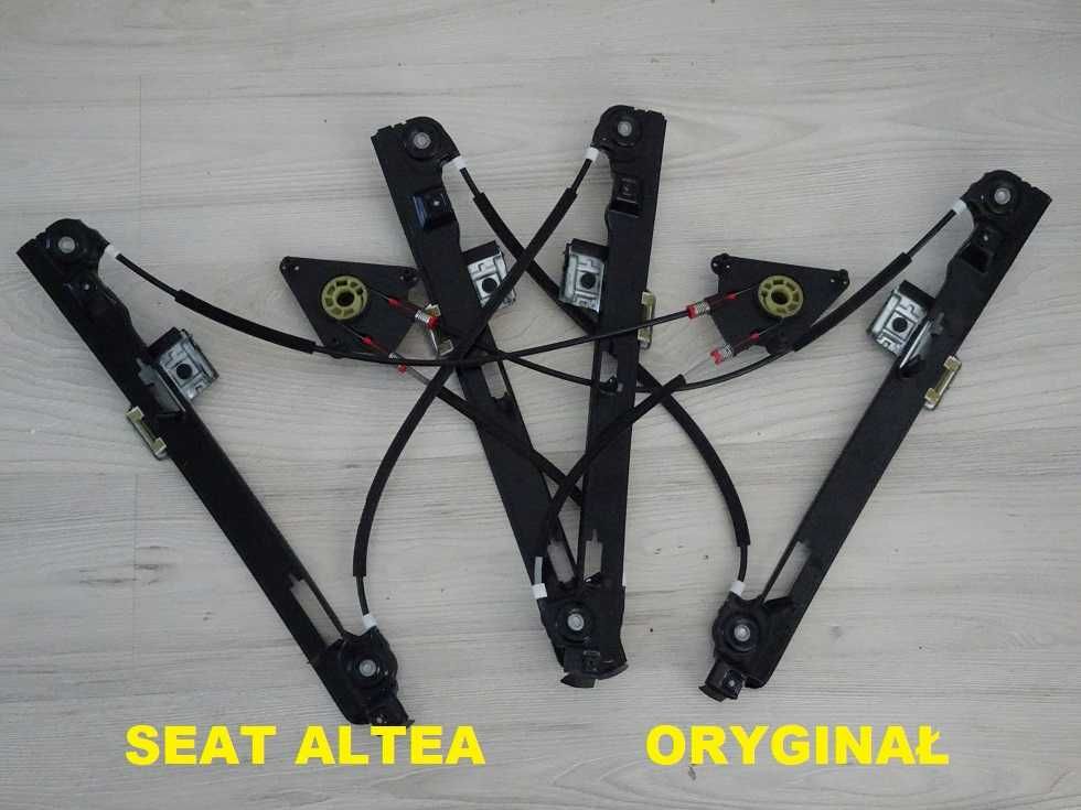 Seat Altea Podnośnik Mechanizm Szyby Przód Lewy Oryginał 04-15 [3a]