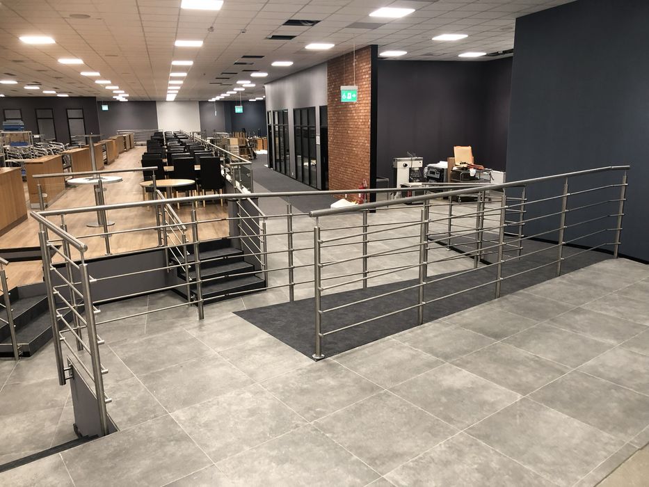 Balustrada ze stali nierdzewnej