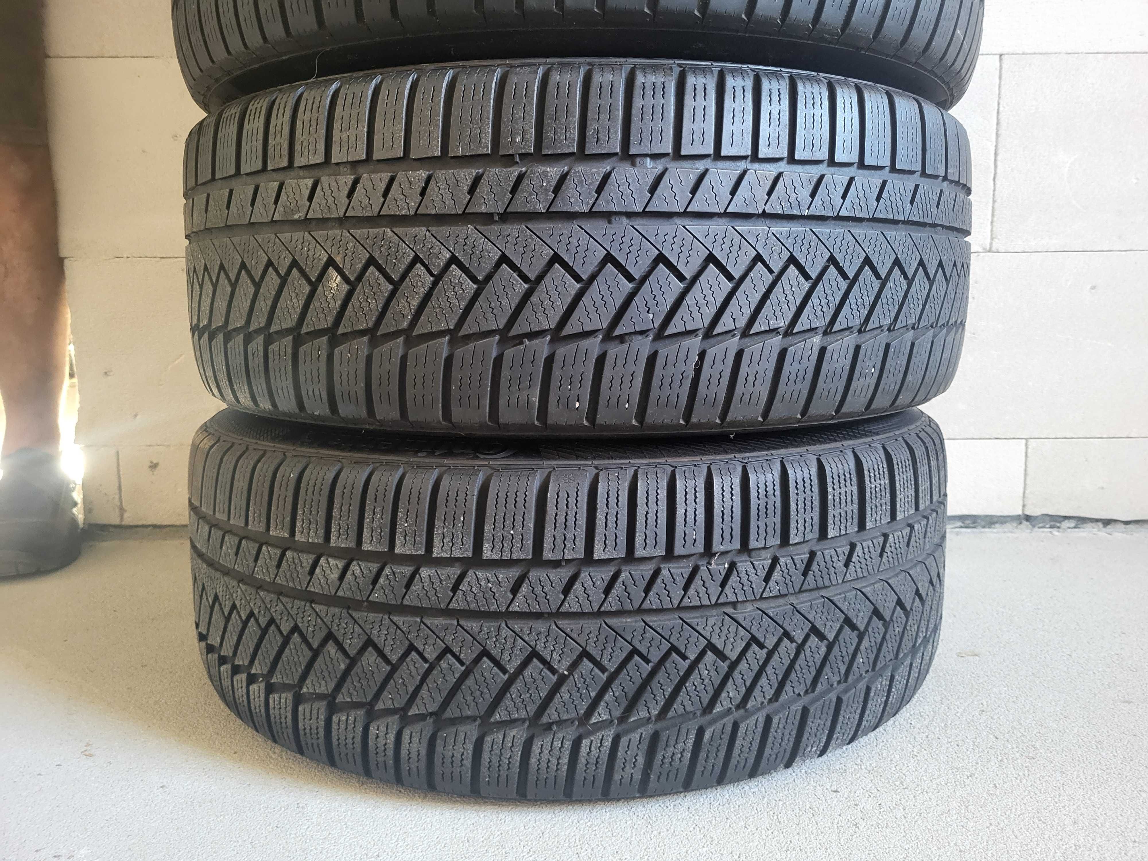 Koła zimowe 18 Cali 5x112 Continental 225/45/18 et44 Mercedes CLA C E