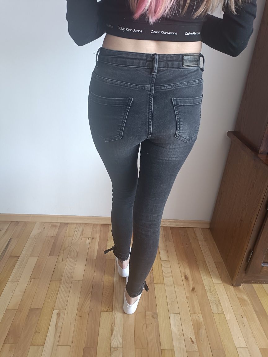 Jeansy Mohito, skinny, wysoki stan, rozm.36