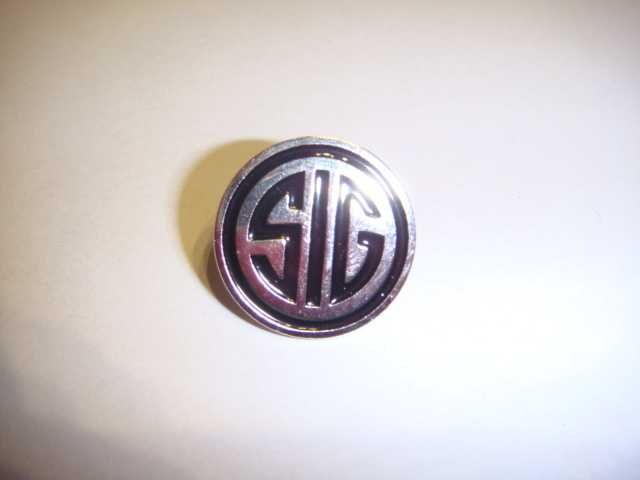 Przypinka sig sauer, nowa, oryginalna