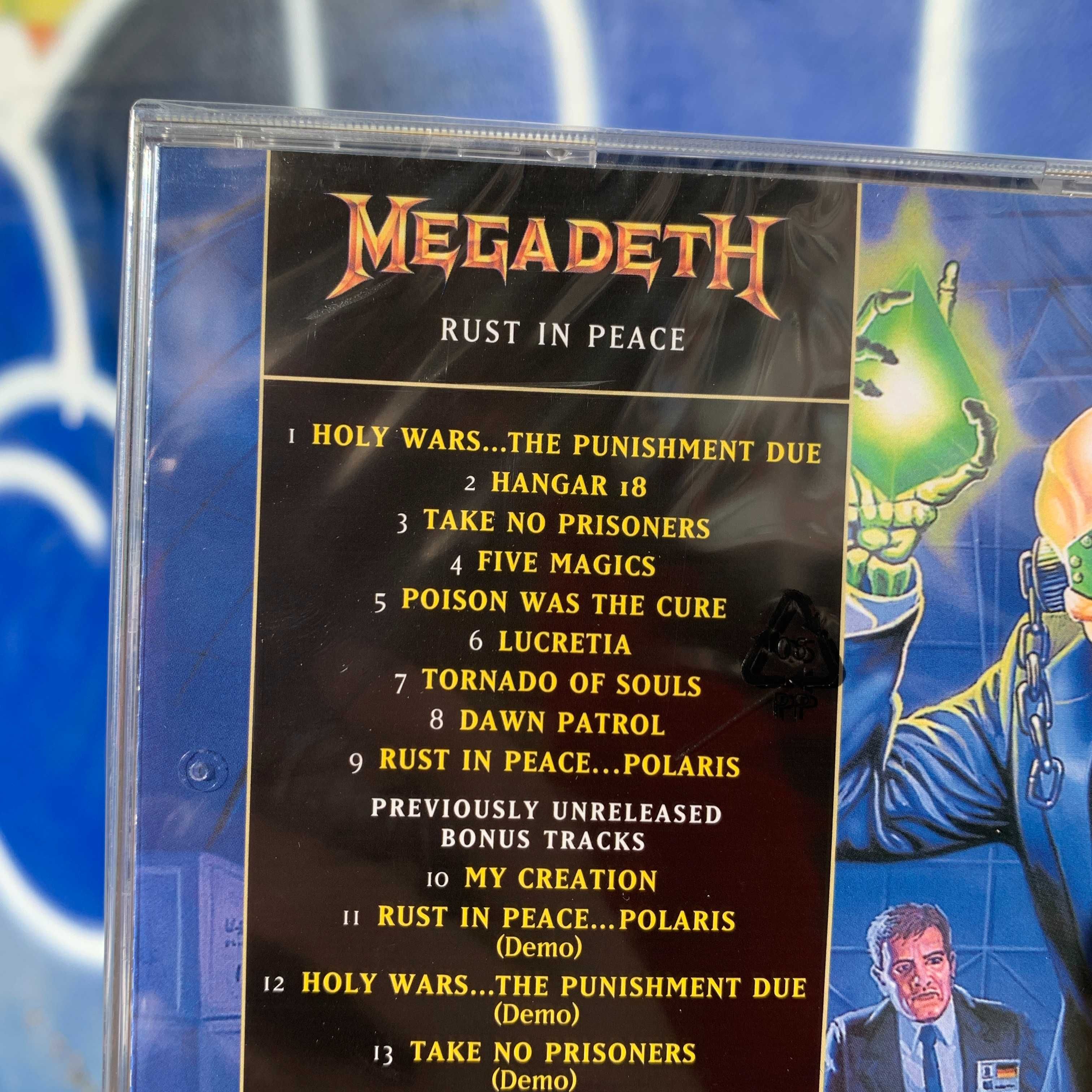 Megadeth – Rust In Peace (New) ліцензійне європ. аудіо СД