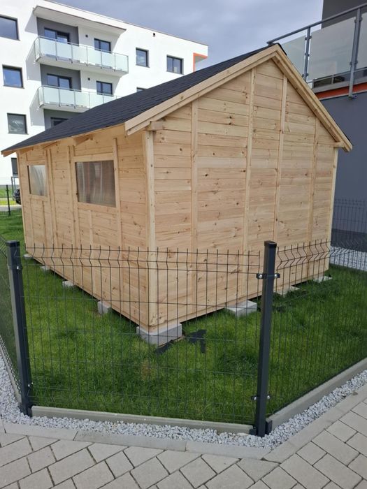 Domek narzędziowy ogrodowy szopka 4 x 3