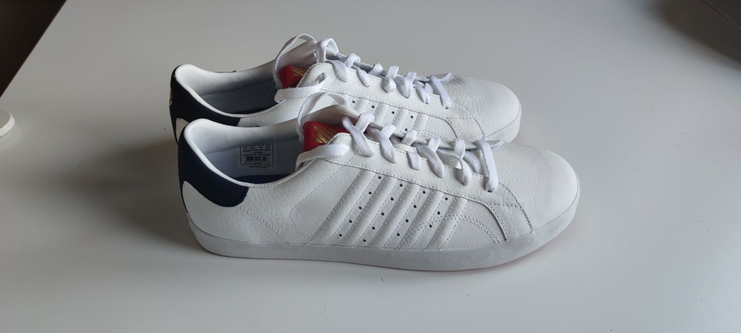 Sapatilhas Kswiss brancas tamanho 44