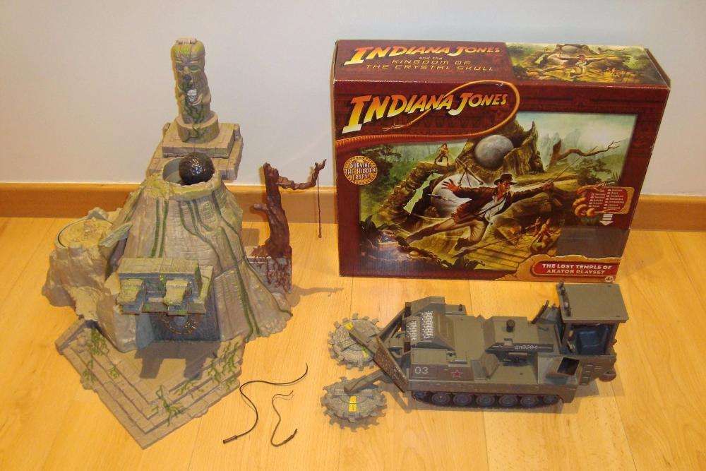 Indiana Jones Templo em caixa + Jungle Cutter