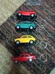 Zielony Fiat 126p brelok do kluczy