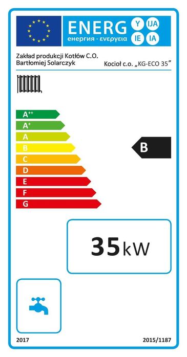 Kocioł 30kW 280m2 z podajnikiem na ekogroszek kotły piec 5klasa KG-ECO