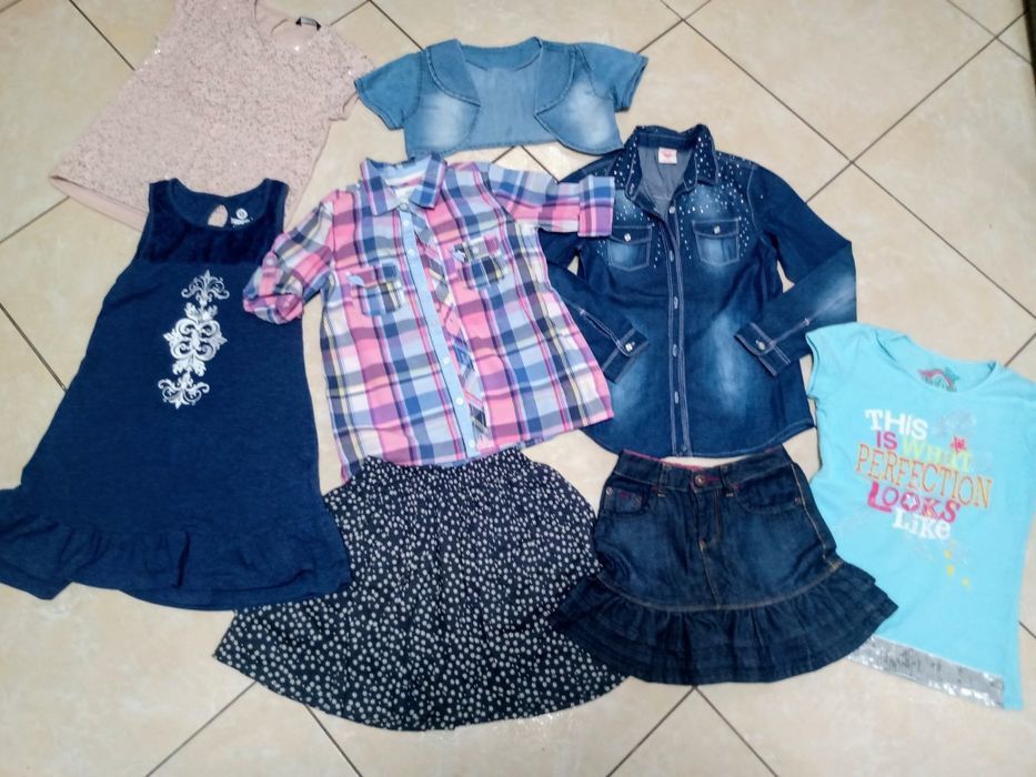 Bardzo dużo ubrań! Zimowe i Letnie. Ponad 100 sztuk + Kilka par butów