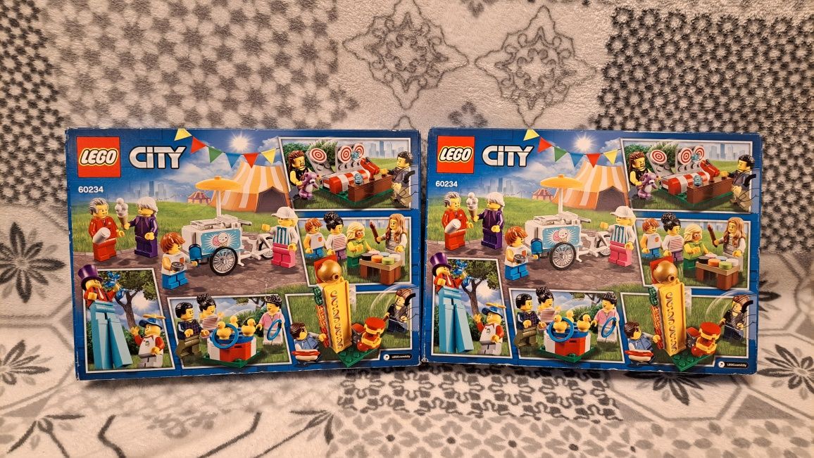 Nowe Klocki Lego City 5 + Wesołe Miasteczko Zestaw Minifigurki 60234