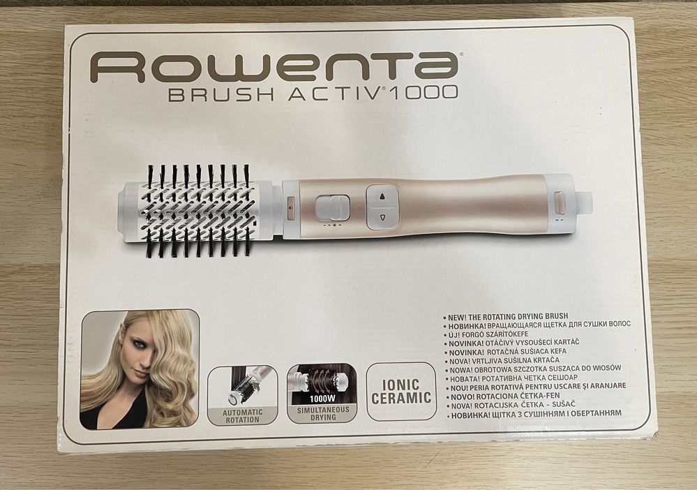 Фен-расческа Rowenta BRUSH ACTIV 1000