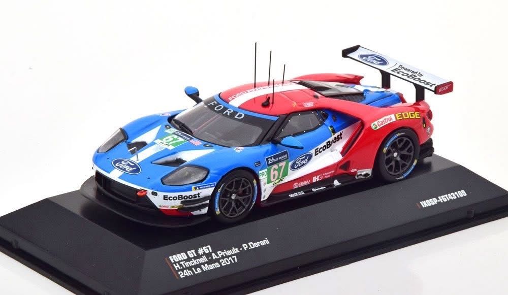 Miniaturas escala 1/43 Ford GT 24H Le Mans Novos Marca IXO