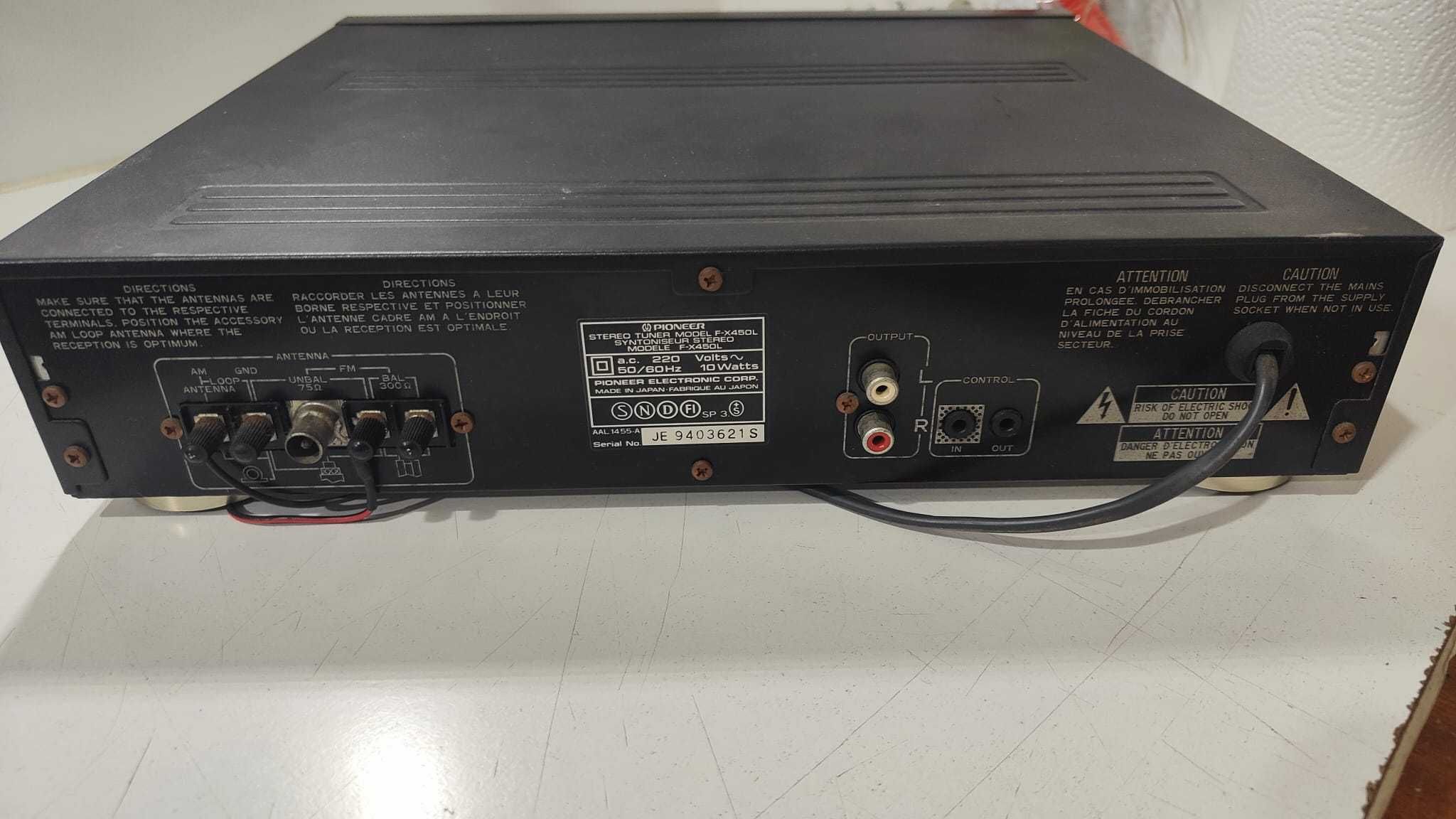 TUNNER PIONNER SINTONIZADOR RADIO FX450L
