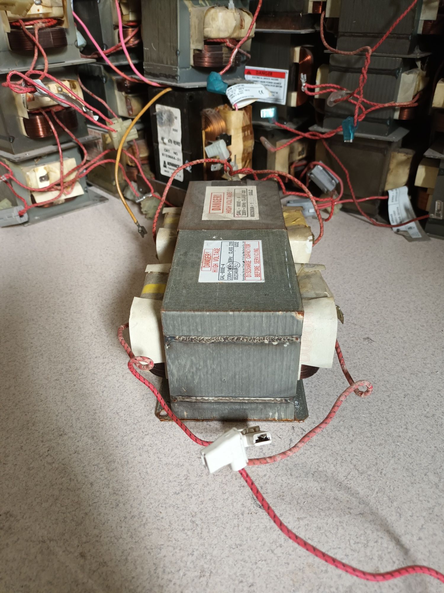 Transformator GAL-800E -4 800W 2 sztuki mikrofalówka zgrzewarka