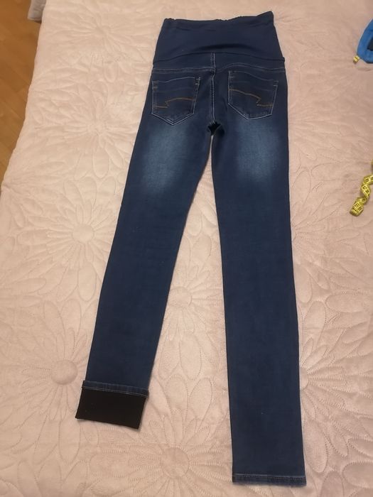 Джинси теплі  на флісі для вагітних