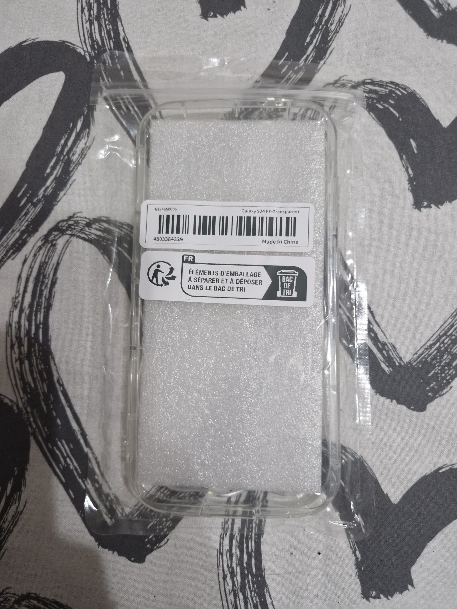 Capa telemóvel samsung S24 Fe transparente