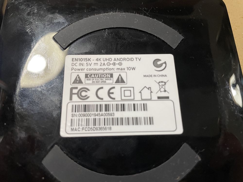 Box de TV android 4K Engel EN1015K com MEO e KODI