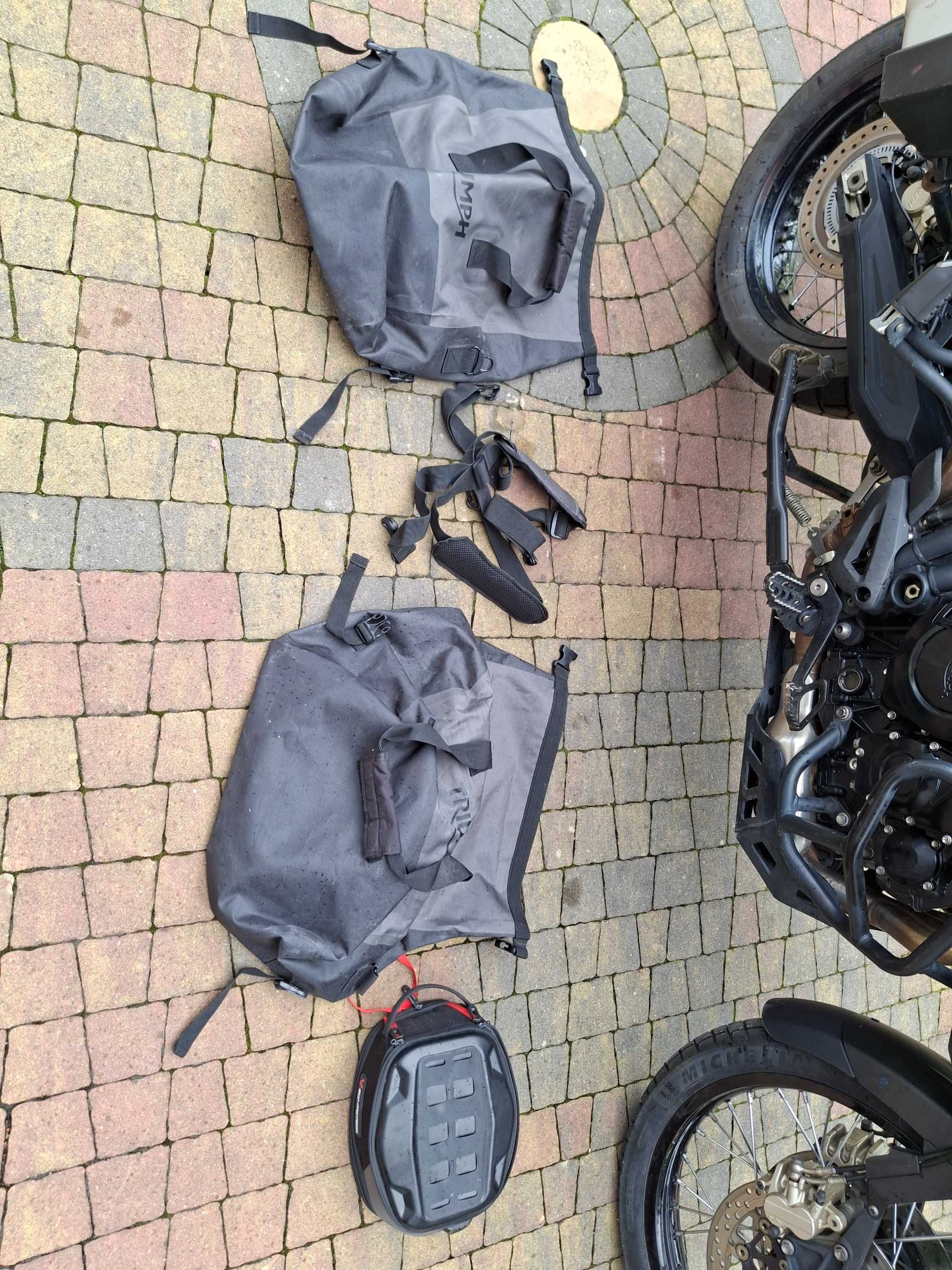 Triumph tiger 800xc 2013, 3x kufry