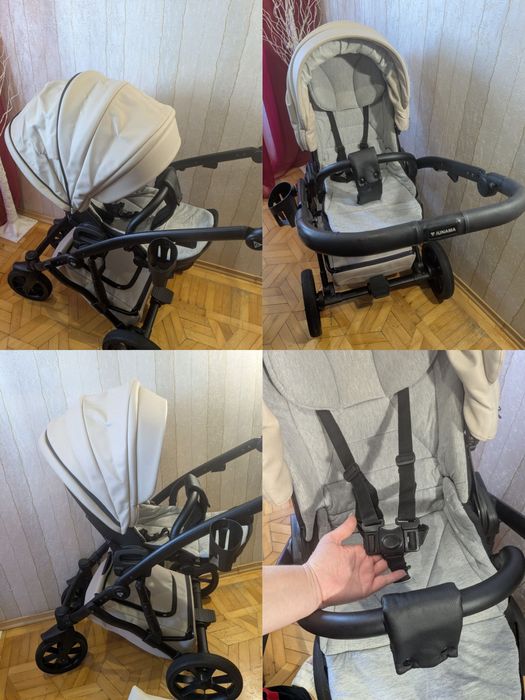 Коляска junama 2в1+великий комплект