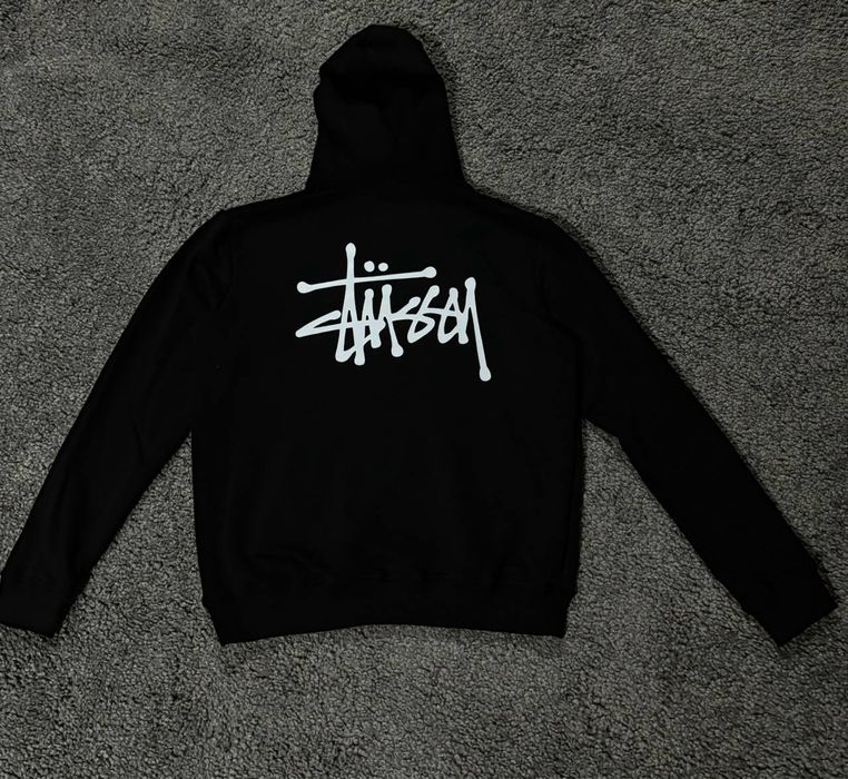 Худі Stussy / Чорне худі Стусі унісекс / Худи Стуси
