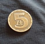 Moneta 5zł 1977 bez znaku mennicy