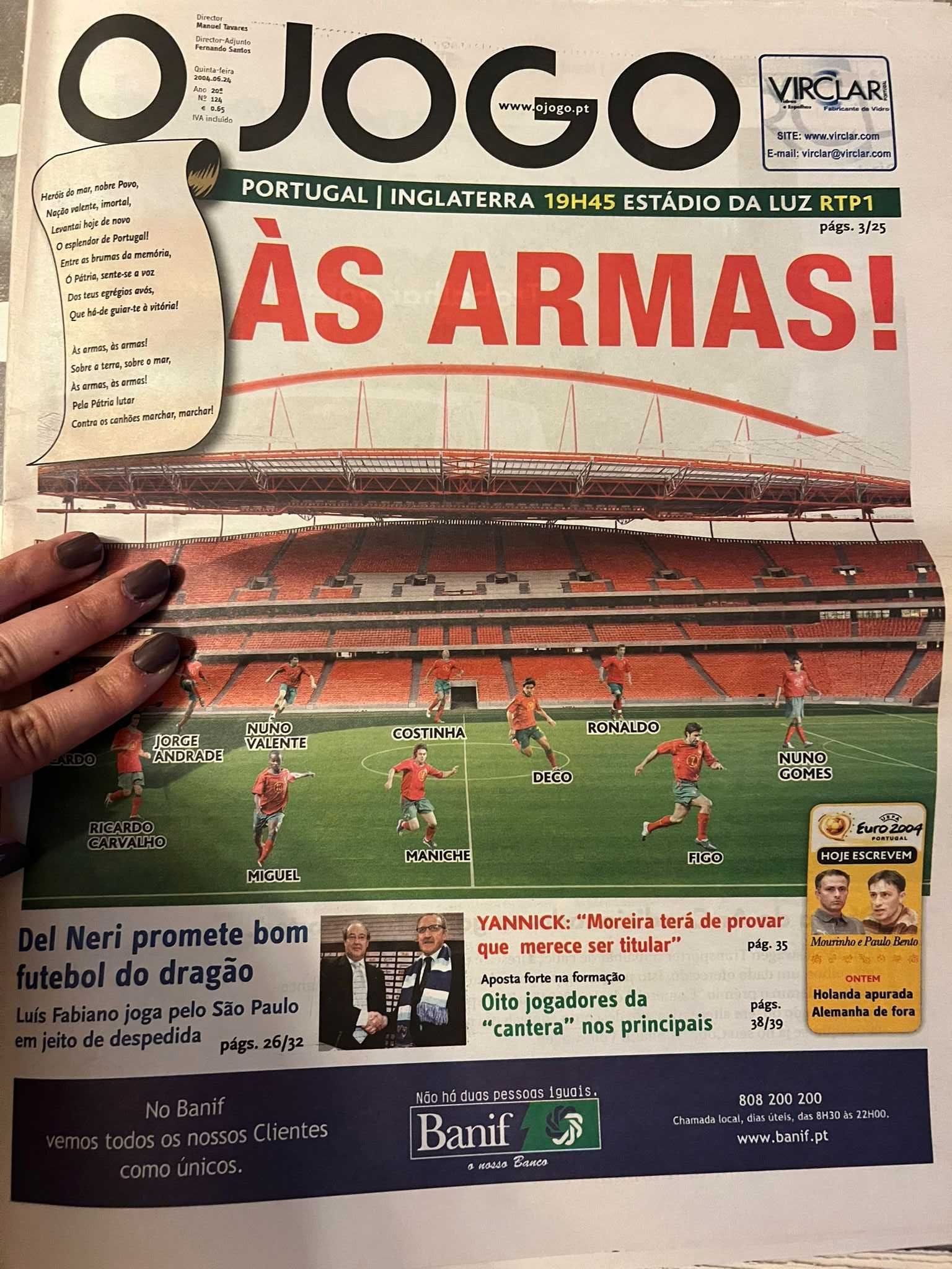 EURO 2004 - Jornais Portugal! Completo