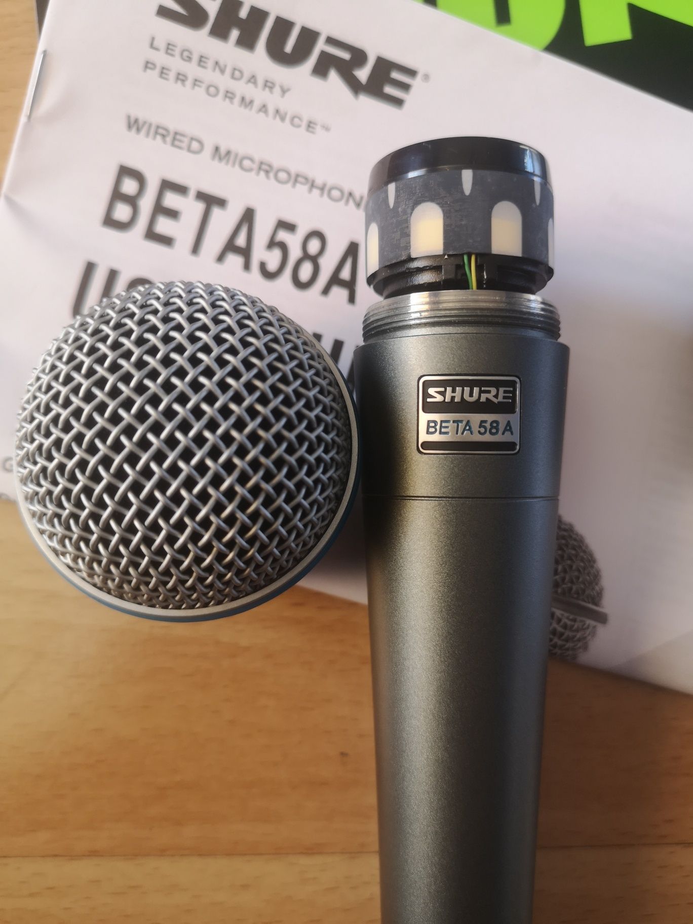 Mikrofon shure beta 58a