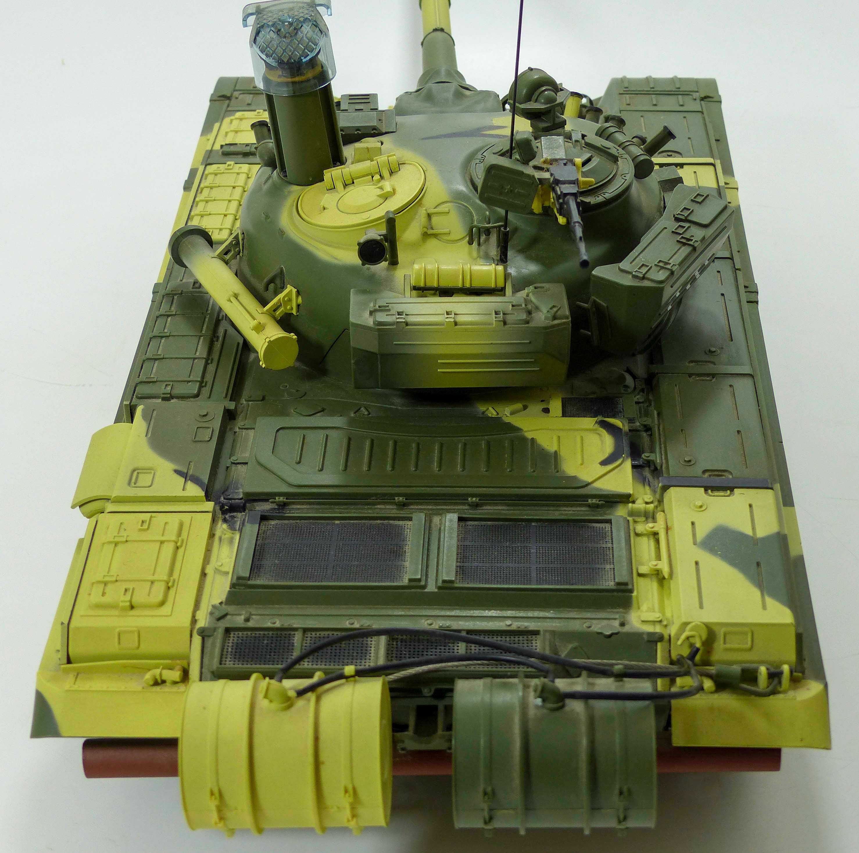 Duży model czołgu T-72 M1, Deagostini 1:16