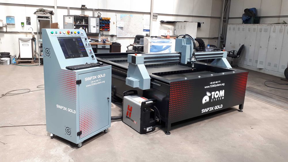 Wypalarka Wycinarka Plazmowa CNC SWP3X GOLD Therma CUT 105A