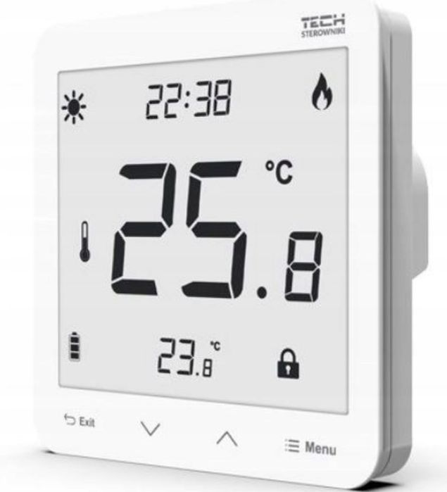 Regulator pokojowy termostat sterownik TECH st 297 v3