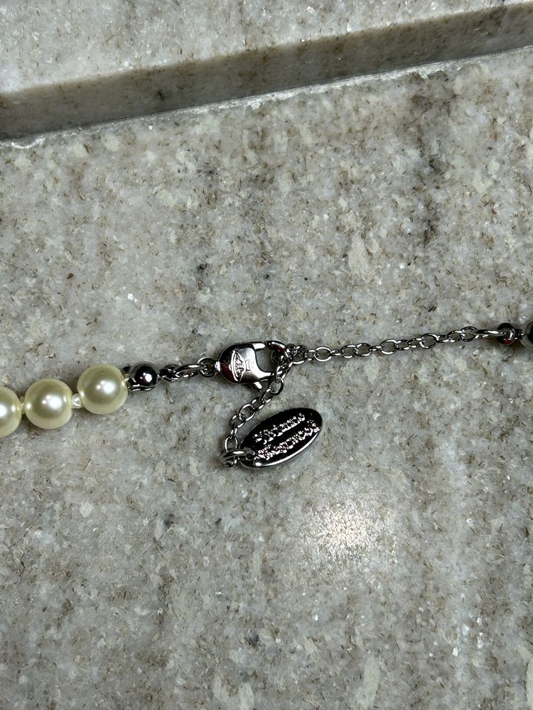 Vivienne Westwood Pearl Necklace бусы подвеска намисто підвіска