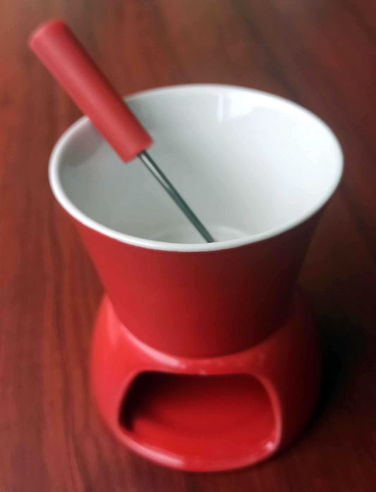 Zestaw do fondue z podgrzewaczem tealight