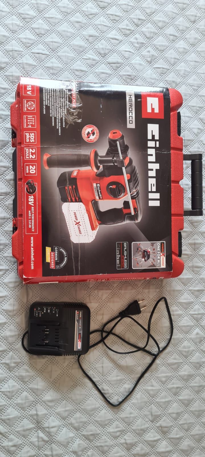 Martelo perfurador EINHELL HEROCCO 18V. Li