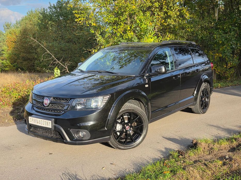 Fiat Freemont Blak Code 4x4 Skóra 19 felgi 1-własciciel piękny czarna perła !