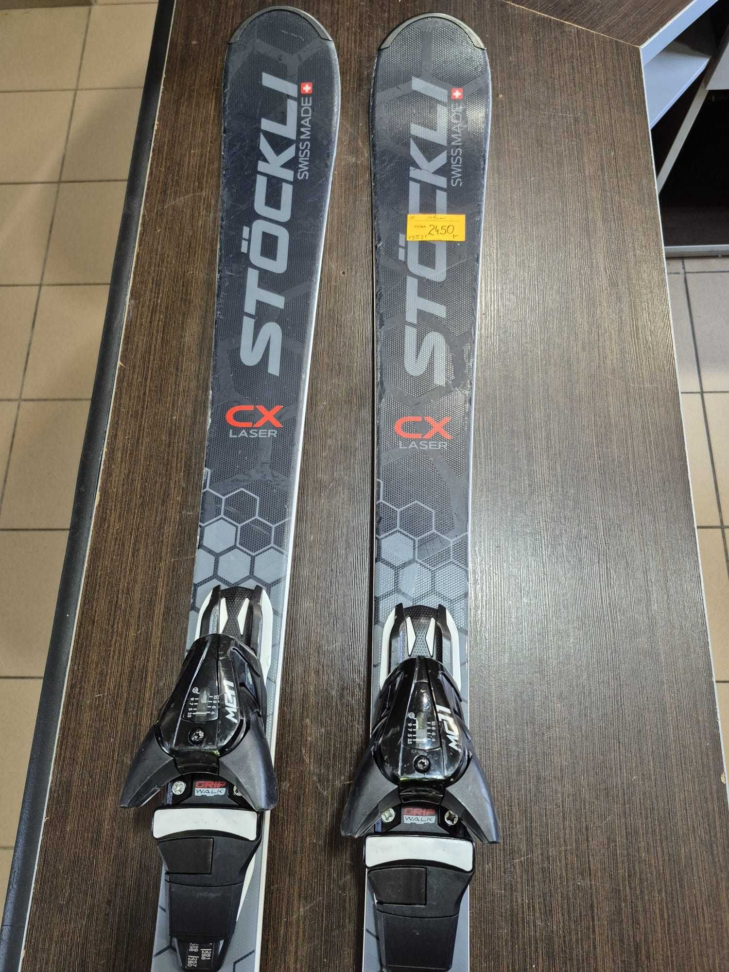 Narty Stockli Laser CX 149cm N-199