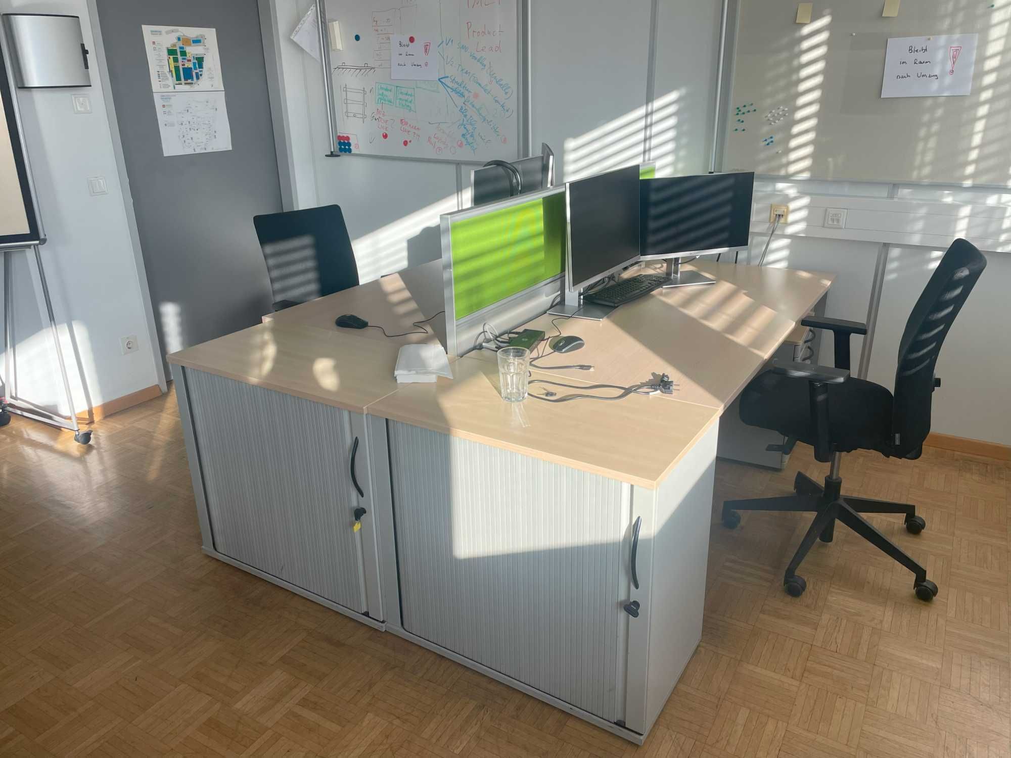 Biurko Neudoerfler MyMotion Lyon Ash/Silver POLEASINGOWE 2021