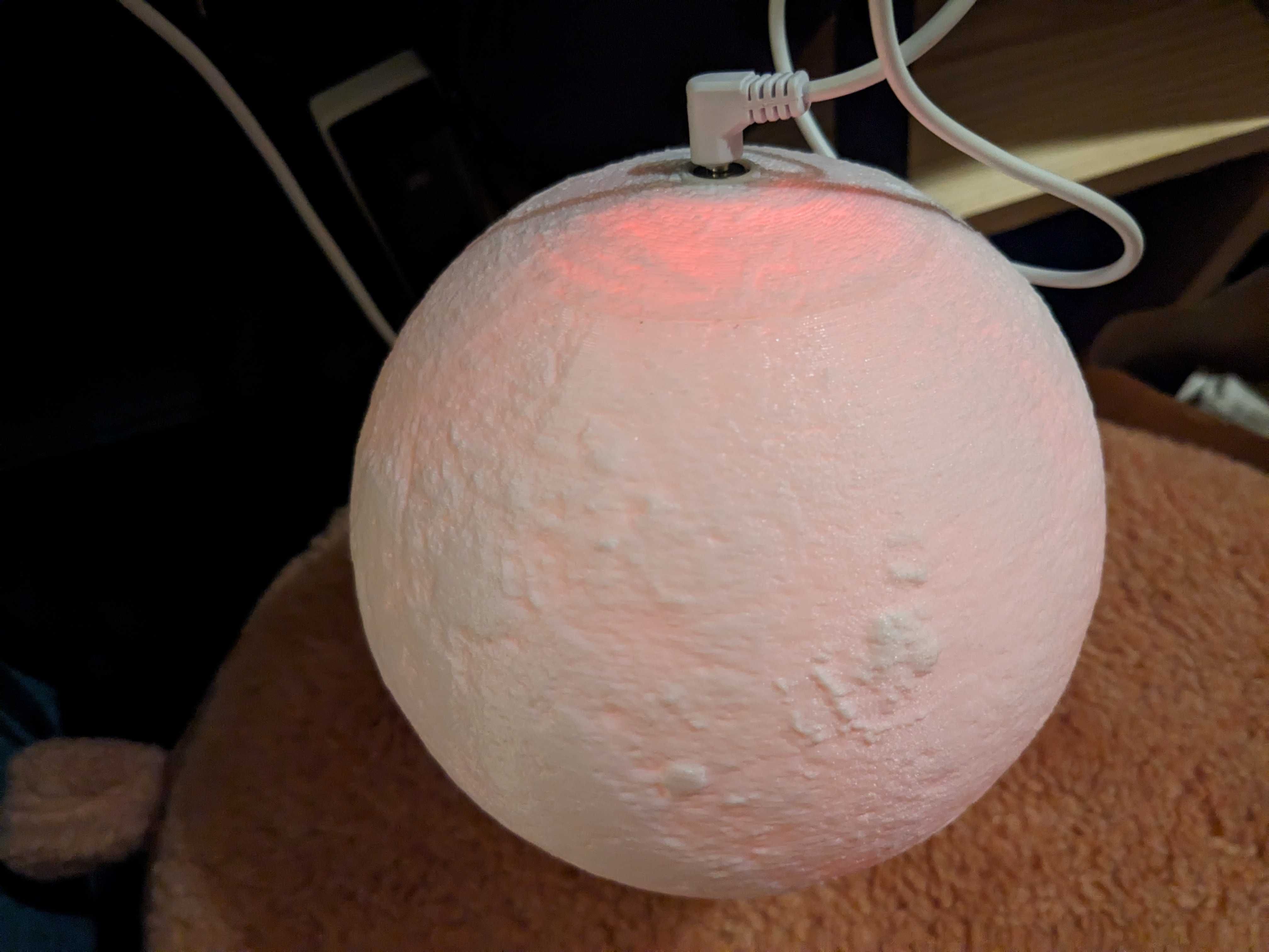 Нічник Місяць 3D Moon Lamp 15 см сенсорне керування 2 режими