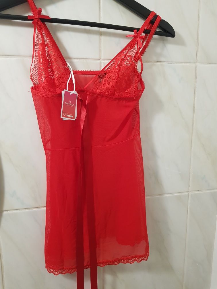 OBSESSIVE lovlea babydoll koszulka nocna S/M.