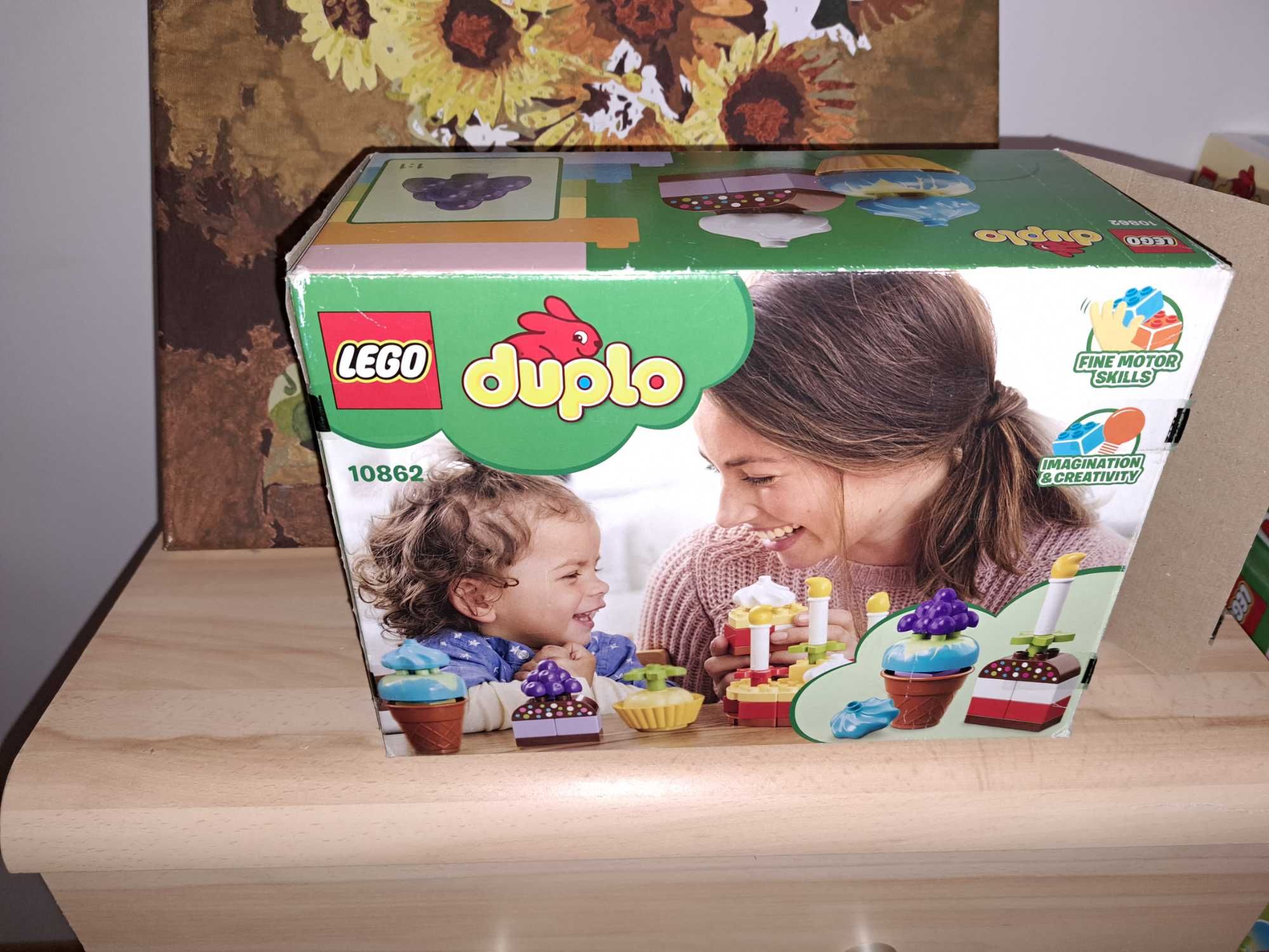 Lego duplo  tort i ciastka i lód