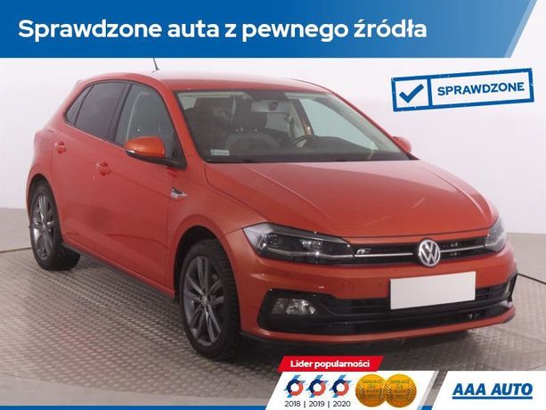 Volkswagen Polo 1.0 TSI R-Line , Salon Polska, 1. Właściciel, Automat, Navi, Klima,