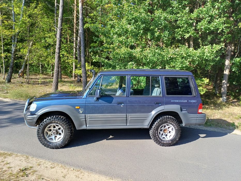 Hyunday Galloper 2.5 TDI # 4x4 # terenówka # nie pajero# klima # 7os.
