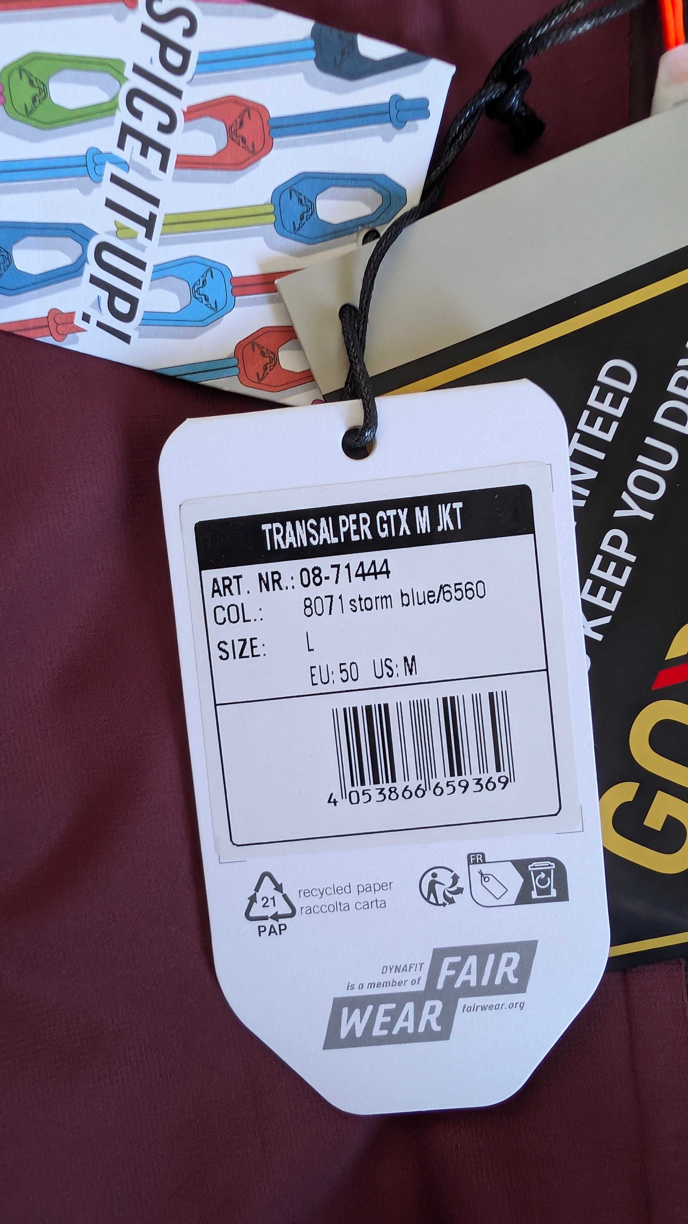 Kurtka Dynafit Transalper GTX Jacket rozm.L